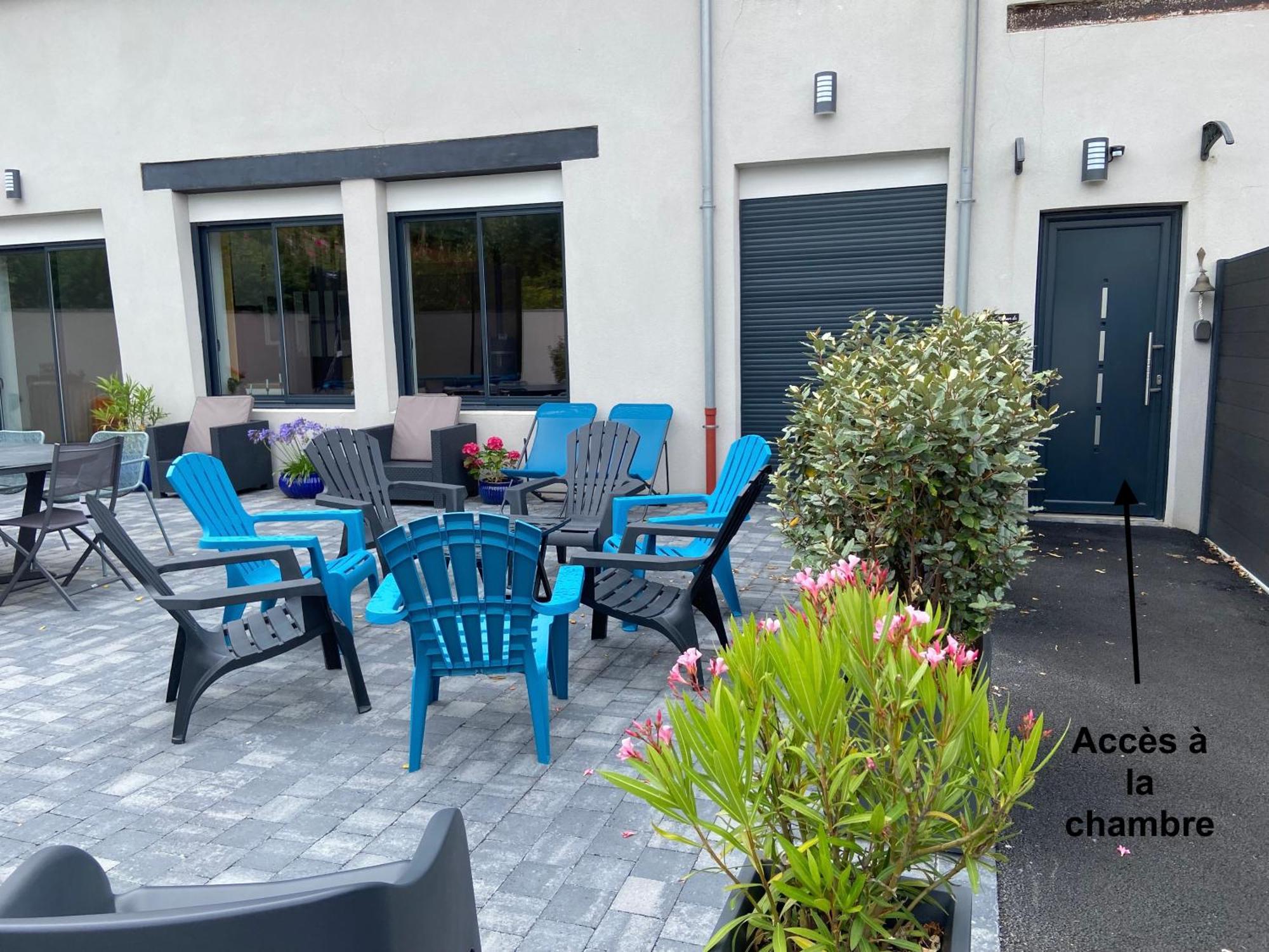 Chambre tout confort avec commodités espace repas wifi parking Wimereux Extérieur photo