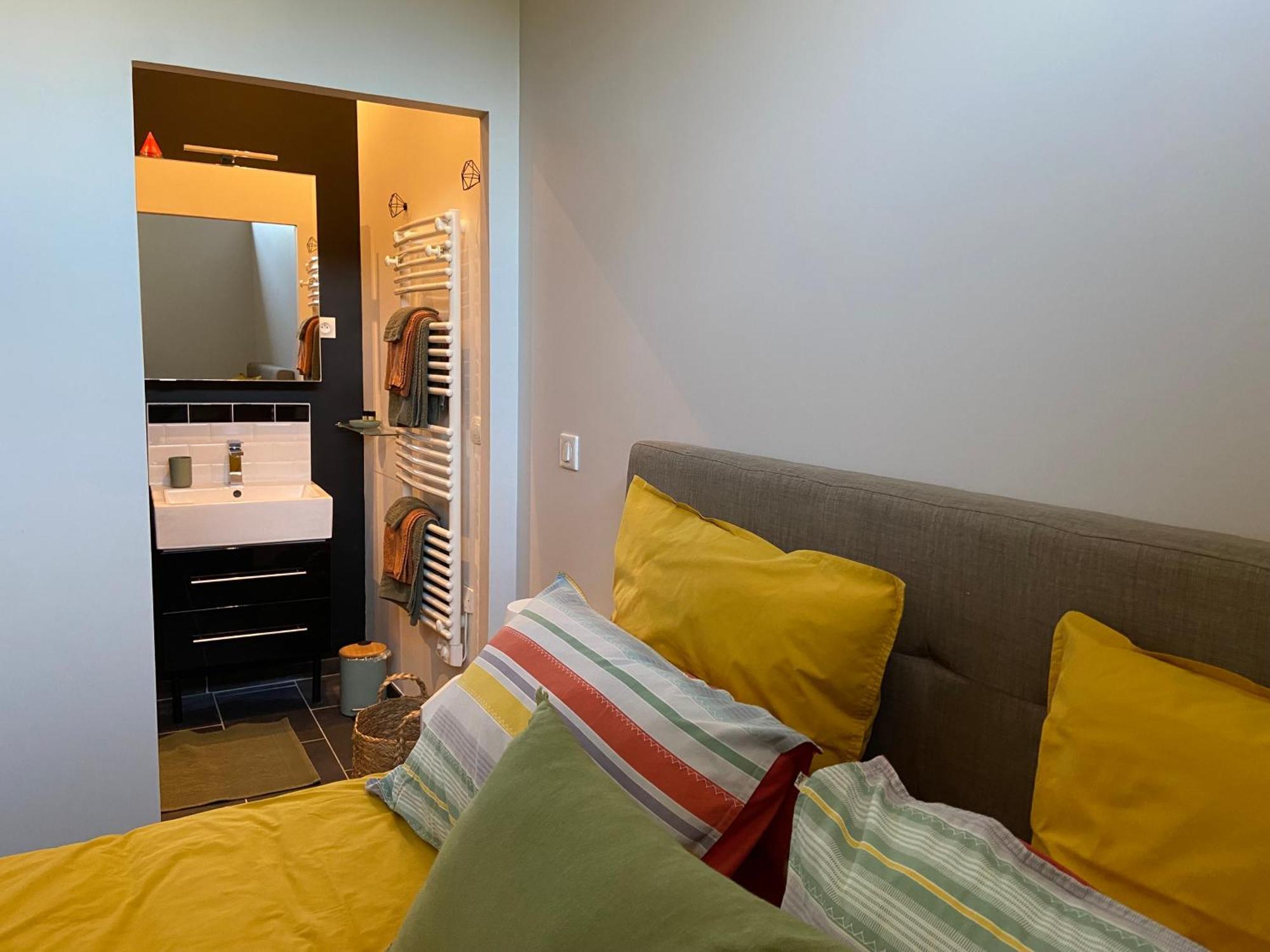 Chambre tout confort avec commodités espace repas wifi parking Wimereux Extérieur photo