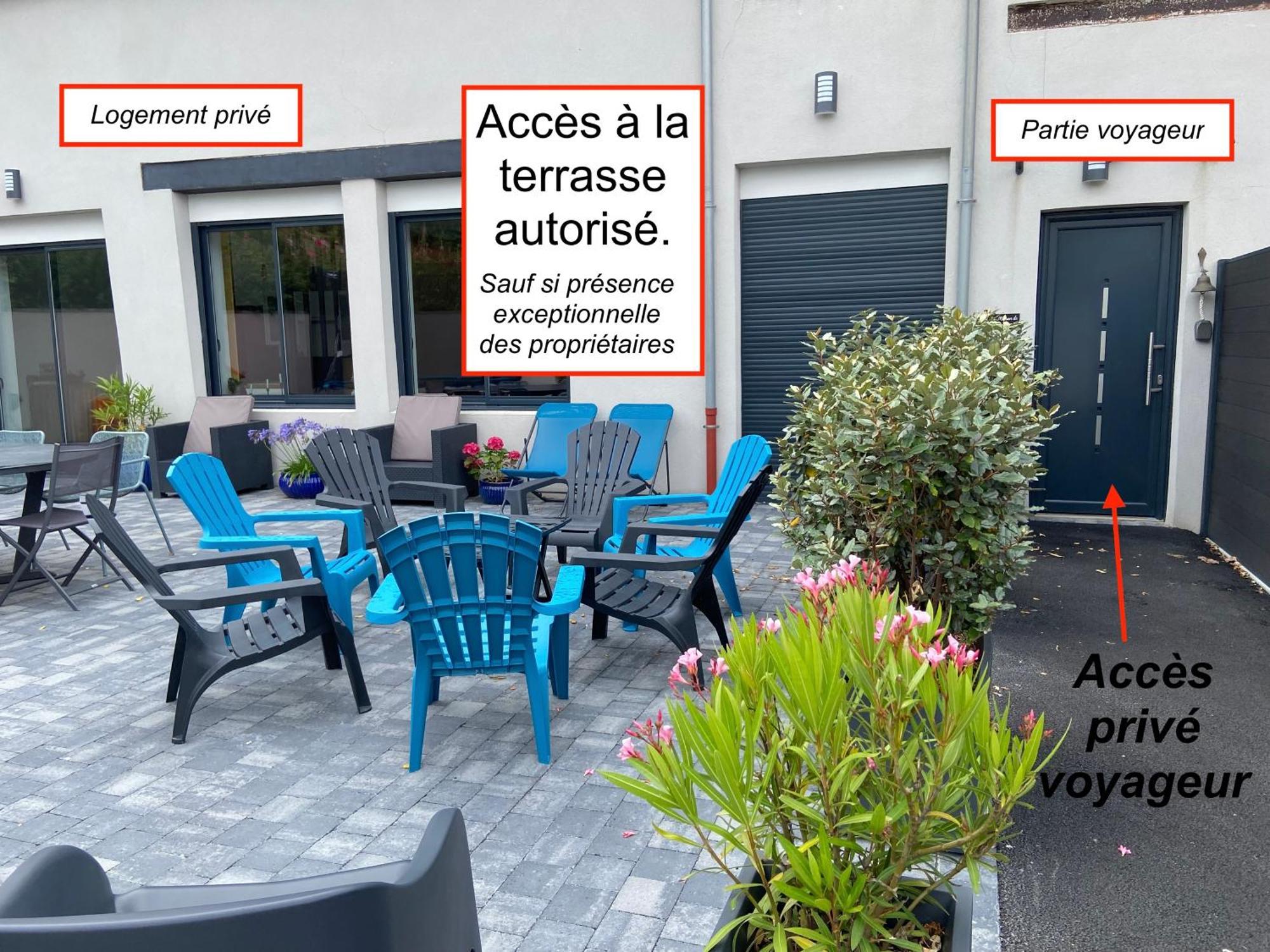 Chambre tout confort avec commodités espace repas wifi parking Wimereux Extérieur photo